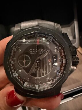 Authentic Corum Admirals Cup Black Men's Watch